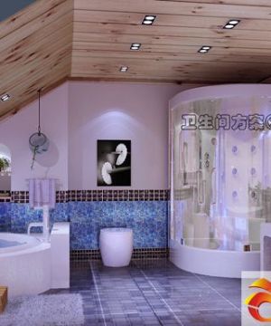浴室淋浴房设计效果图