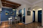 地中海风格餐厅装饰柜设计效果图片