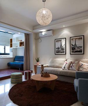 家居现代设计风格最新客厅装修效果图片欣赏