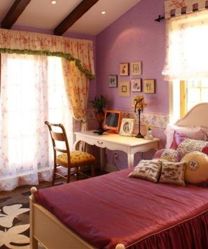 高贵奢华两室改三室卧室墙壁颜色设计效果图大全