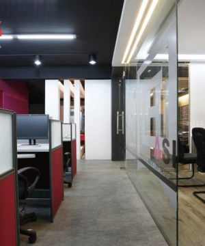 2023最新现代风格颜色搭配办公室装修设计图大全