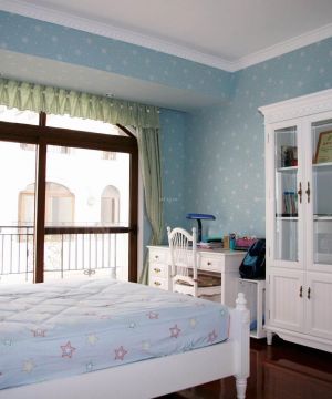北欧风格女儿童房卧室装修案例