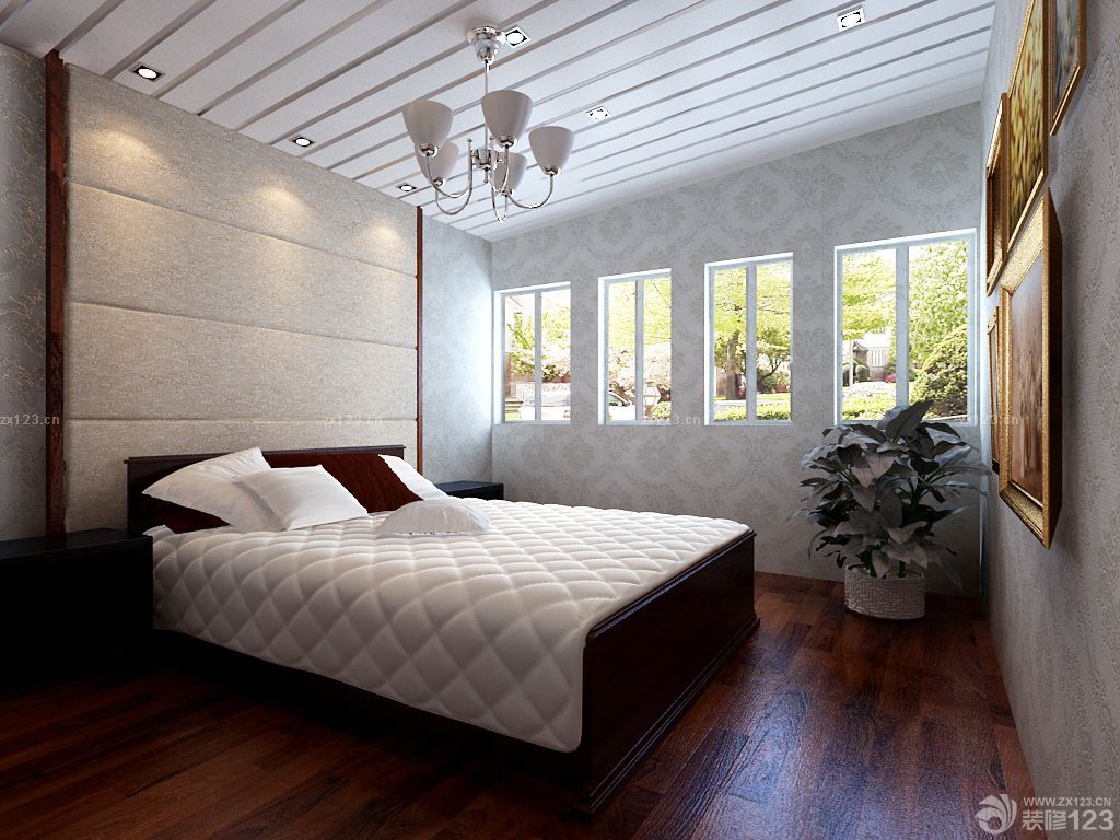 交换空间卧室天花板设计效果图欣赏