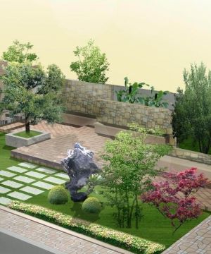 最新别墅屋顶花园设计效果图片欣赏