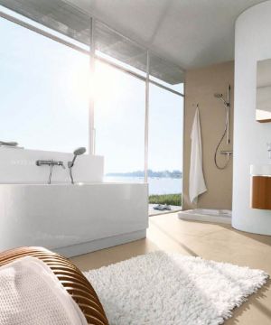 现代风格浴室装修效果图大全2023图片