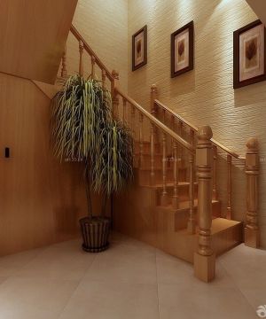 最新自建房室内楼梯扶手装饰图片大全