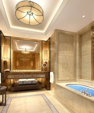 欧式风格浴室瓷砖铺贴图片设计欣赏
