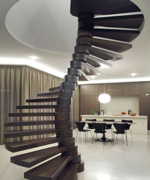 创意现代室内阁楼楼梯实景图欣赏