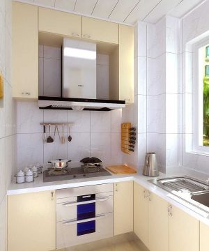 2023温馨室内厨房条形铝扣板吊顶效果图片大全
