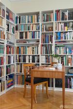 70平米北欧风格书房实木家具设计效果图欣赏