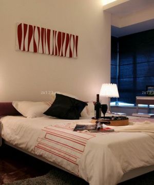 125平米现代家居卧室床效果图欣赏