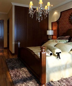 120平美式房屋卧室装修设计