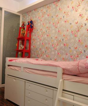 最新120平方现代家居卧室壁纸装修图片