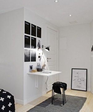 北欧风格小户型单身公寓效果图