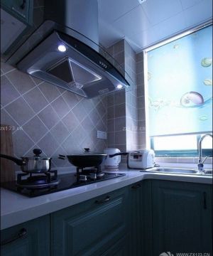 地中海风格厨房装修效果图2023图片