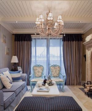 最新地中海风格家装客厅设计效果图片大全