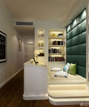 最新多层小户型书房装修颜色效果图