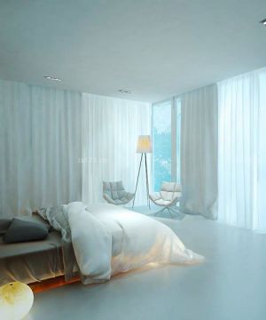 最新简约风格别墅10平米卧室装修效果图欣赏