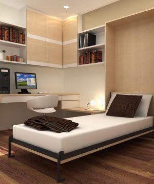 36平小户型折叠家具收纳床空间设计图片大全