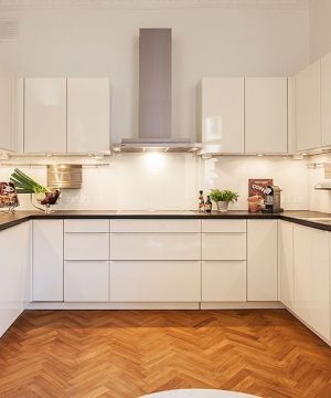 小户型敞开式厨房橱柜设计图大全