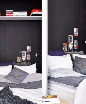 最新小户型卧室装修收纳设计效果图欣赏