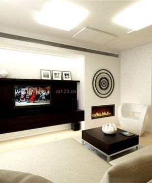 最新二室一厅二手房电视柜图片