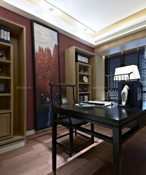 最新室内书房家具装修效果图大全2023图片