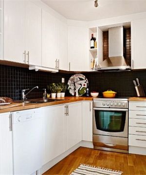 经典小户型厨房橱柜设计效果图欣赏