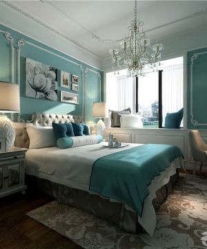 2023新古典家庭卧室装修效果图片欣赏