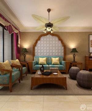 最新东南亚室内家具装修图片欣赏