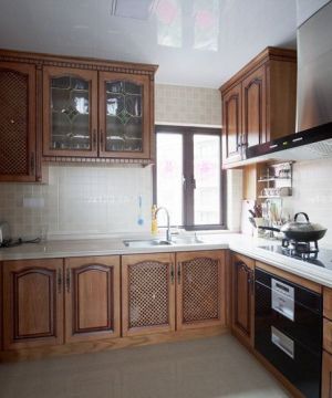 家装厨房简欧风格厨柜设计案例大全