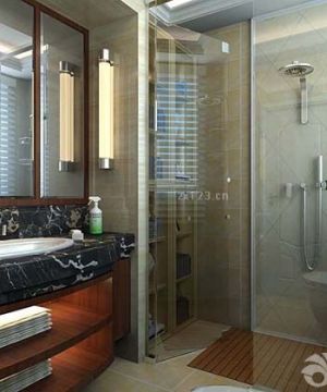 简约浴室欧式风格门设计效果图片
