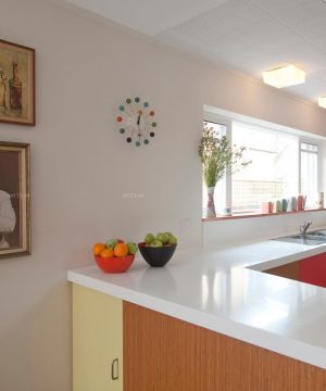 现代家居开放式厨房吧台设计图片大全