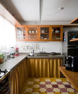 2023经典家居开放式厨房吧台设计案例