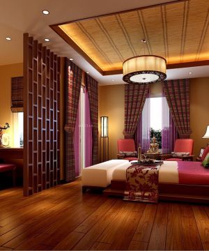 最新中式新古典风格卧室设计图片