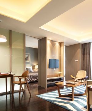 2023最新美式风格小户型酒店式公寓设计图