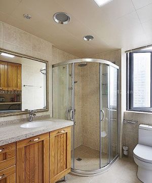 家装卫生间淋浴房集成吊顶设计图片