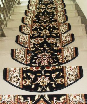 复式中式地毯贴图楼梯装修效果图