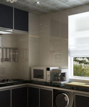现代感超强的小户型厨房设计效果图片大全