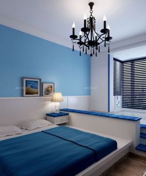 最新地中海风格小户型卧室装修案例图片