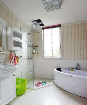 125平方浴室装修效果图大全2023图片