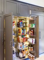 最新100平方室内厨房储物架效果图欣赏