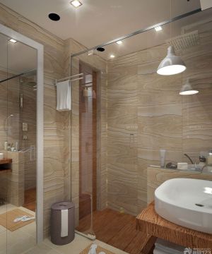 现代家居小户型卫生间装修实例设计效果图片