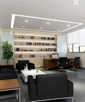 2023最新现代办公室装修风格办公室摆件图片欣赏