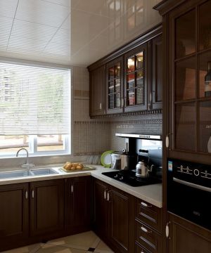 2023厨房橱柜铝合金组合柜装修效果图片赏析 