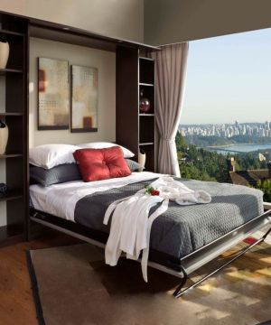 家装卧室单人折叠床装饰设计图片