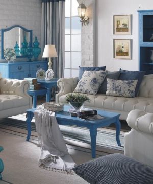 时尚小户型欧式沙发组合沙发装修效果图片大全