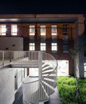 最新现代简约室外楼梯装修设计效果图欣赏