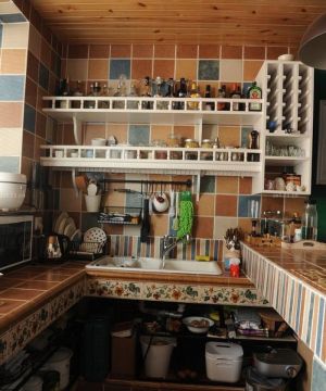 最新30平米一室一厅家居厨房装修效果图片