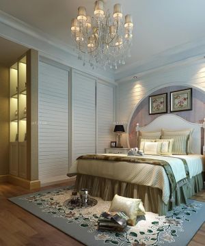 一室一厅卧室美心木门设计效果图片